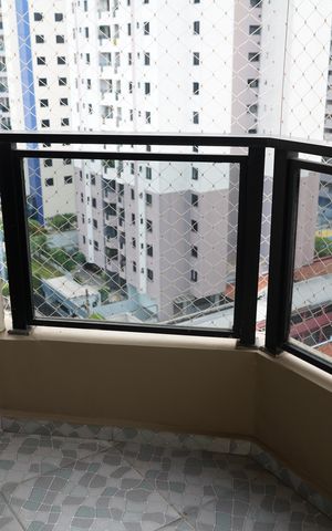 Apartamento à venda com 83m², 3 quartos e 2 vagasVaranda da Sala