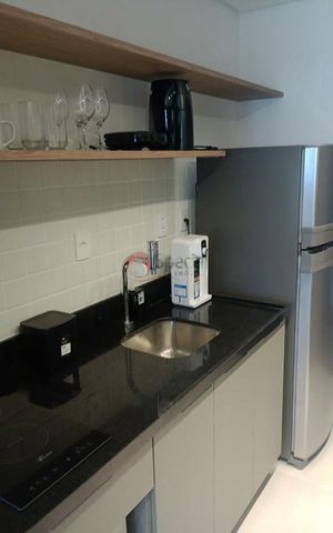 Studio à venda com 25m², 1 quarto e sem vaga