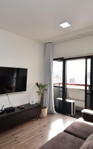 Apartamento à venda com 67m², 1 quarto e sem vagaSala