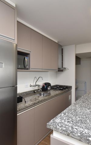 Apartamento à venda com 67m², 1 quarto e sem vagaCozinha