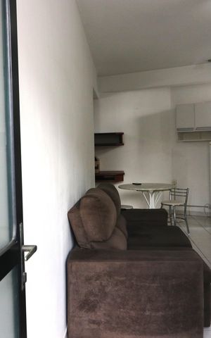 Apartamento para alugar com 52m², 1 quarto e 1 vagaSala/Cozinha