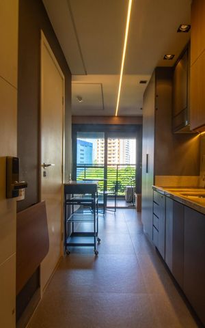 Studio para alugar com 27m², 1 quarto e sem vaga Studio para alugar com 27m², 1 quarto e sem vagaCozinha