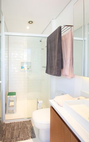Studio à venda com 29m², 1 quarto e 1 vaga Studio à venda com 29m², 1 quarto e 1 vagaBanheiro