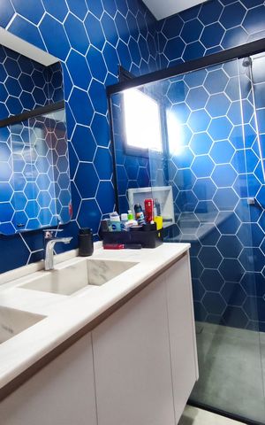 Casa de condomínio à venda com 201m², 3 quartos e 4 vagas Casa de condomínio à venda com 201m², 3 quartos e 4 vagasBanheiro da Suíte 3