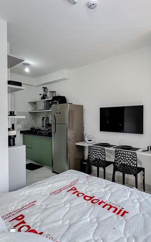 Studio à venda com 21m², 1 quarto e sem vagaStudio