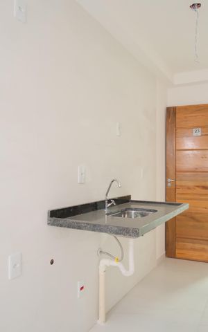 Apartamento para alugar com 34m², 2 quartos e sem vagaCozinha e Área de Serviço