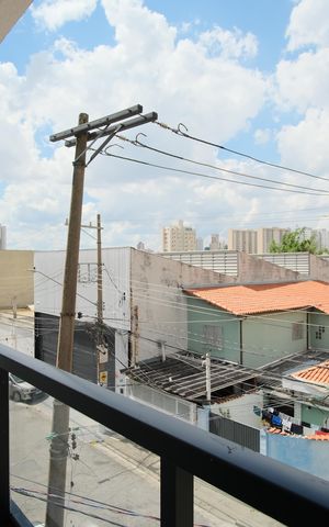 Apartamento para alugar com 38m², 2 quartos e sem vagaVaranda