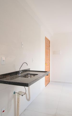 Apartamento para alugar com 33m², 2 quartos e sem vagaCozinha e Área de Serviço