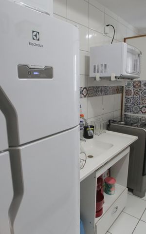 Apartamento à venda com 45m², 1 quarto e 1 vagaCozinha
