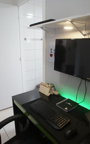 Apartamento à venda com 45m², 1 quarto e 1 vagaSala