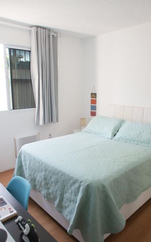 Apartamento à venda com 45m², 1 quarto e 1 vagaQuarto