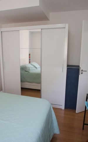 Apartamento à venda com 45m², 1 quarto e 1 vagaQuarto