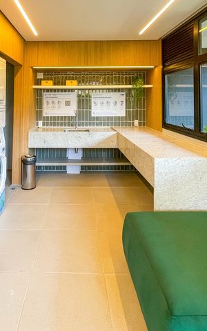 Studio para alugar com 35m², 1 quarto e 1 vaga Studio para alugar com 35m², 1 quarto e 1 vagaLavanderia