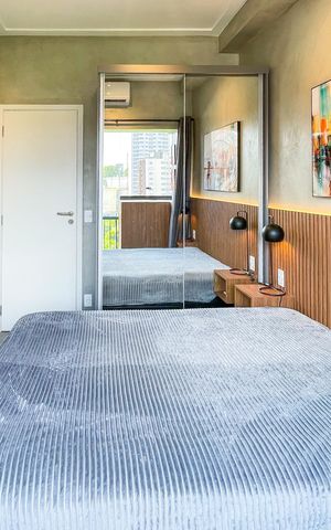 Studio para alugar com 35m², 1 quarto e 1 vaga Studio para alugar com 35m², 1 quarto e 1 vagaStudio
