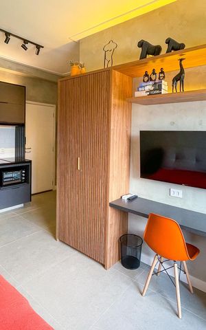 Studio para alugar com 35m², 1 quarto e 1 vaga Studio para alugar com 35m², 1 quarto e 1 vagaStudio