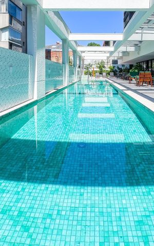 Studio para alugar com 35m², 1 quarto e 1 vaga Studio para alugar com 35m², 1 quarto e 1 vagaÁrea comum - Piscina