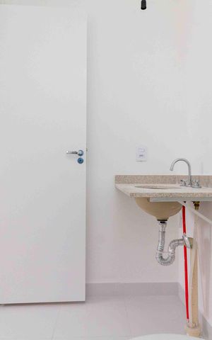 Apartamento à venda com 28m², 1 quarto e sem vaga Apartamento à venda com 28m², 1 quarto e sem vagaBanheiro