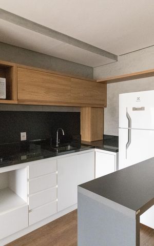Studio à venda com 44m², 1 quarto e 1 vaga Studio à venda com 44m², 1 quarto e 1 vagaSala/Cozinha