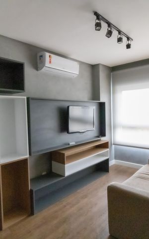 Studio à venda com 44m², 1 quarto e 1 vaga Studio à venda com 44m², 1 quarto e 1 vagaSala/Cozinha