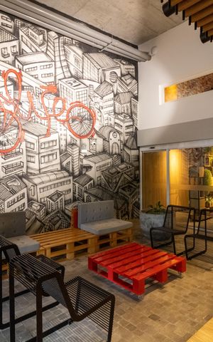 Studio à venda com 44m², 1 quarto e 1 vaga Studio à venda com 44m², 1 quarto e 1 vagaHall de entrada