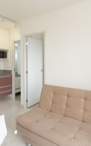 Apartamento para alugar com 27m², 1 quarto e sem vaga Apartamento para alugar com 27m², 1 quarto e sem vagaSala/Cozinha
