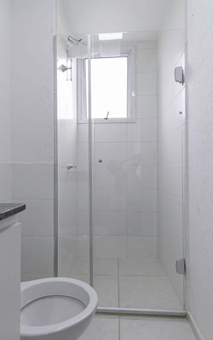 Apartamento à venda com 52m², 2 quartos e 1 vaga Apartamento à venda com 52m², 2 quartos e 1 vagaBanheiro social