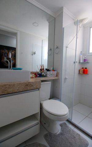 Apartamento para alugar com 41m², 2 quartos e sem vagaBanheiro