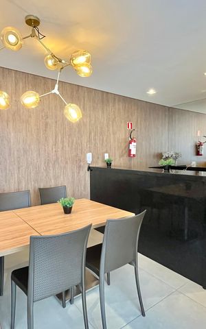Apartamento à venda com 37m², 2 quartos e sem vaga Apartamento à venda com 37m², 2 quartos e sem vagaÁrea comum - Churrasqueira