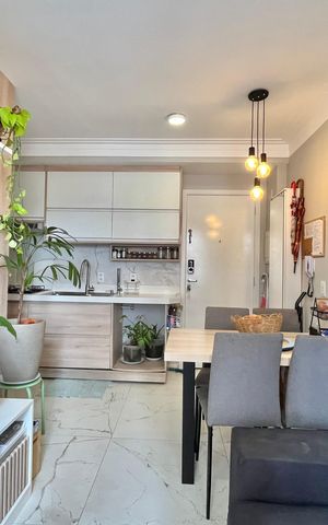 Apartamento à venda com 37m², 2 quartos e sem vaga Apartamento à venda com 37m², 2 quartos e sem vagaSala