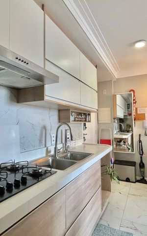 Apartamento à venda com 37m², 2 quartos e sem vaga Apartamento à venda com 37m², 2 quartos e sem vagaCozinha