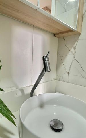 Apartamento à venda com 37m², 2 quartos e sem vaga Apartamento à venda com 37m², 2 quartos e sem vagaBanheiro