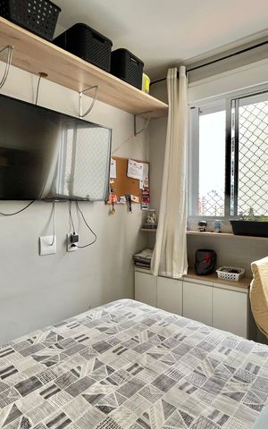 Apartamento à venda com 37m², 2 quartos e sem vaga Apartamento à venda com 37m², 2 quartos e sem vagaQuarto 1