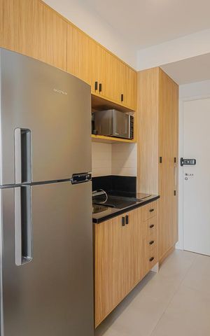 Studio para alugar com 28m², 1 quarto e sem vagaCozinha