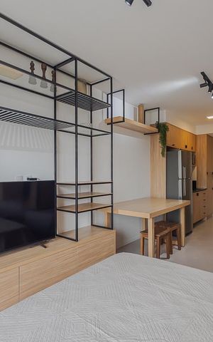 Studio para alugar com 28m², 1 quarto e sem vagaStudio