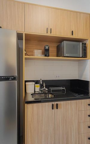 Studio para alugar com 28m², 1 quarto e sem vagaCozinha