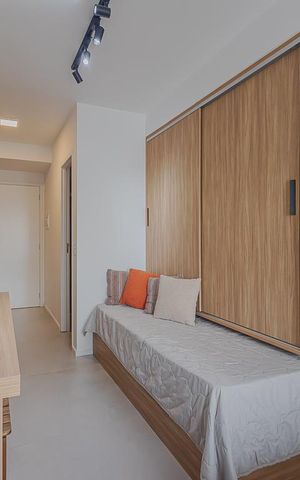Studio para alugar com 28m², 1 quarto e sem vagaStudio