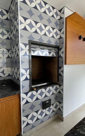 Apartamento à venda com 171m², 3 quartos e 3 vagas Apartamento à venda com 171m², 3 quartos e 3 vagasVaranda da Sala - Churrasqueira