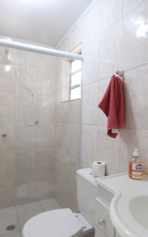 Casa para alugar com 120m², 3 quartos e sem vagaBanheiro da Suíte