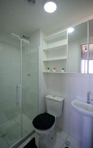 Apartamento para alugar com 29m², 1 quarto e sem vagaBanheiro Suite