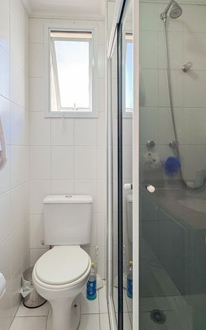 Apartamento à venda com 50m², 2 quartos e 1 vaga Apartamento à venda com 50m², 2 quartos e 1 vagaBanheiro Corredor