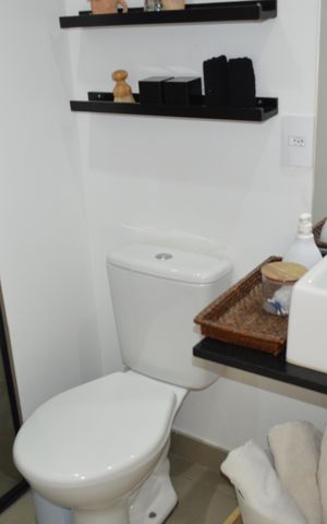 Studio à venda com 37m², 1 quarto e sem vagaBanheiro