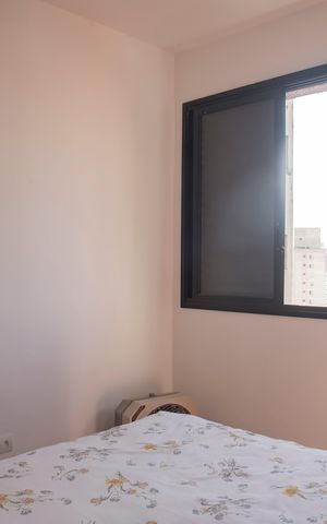 Apartamento à venda com 58m², 1 quarto e 1 vagaQuarto