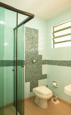 Apartamento à venda com 58m², 1 quarto e 1 vagaBanheiro