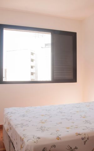 Apartamento à venda com 58m², 1 quarto e 1 vagaQuarto