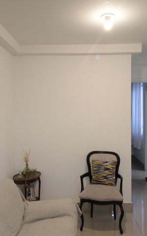 Apartamento à venda com 57m², 2 quartos e 1 vagaSala