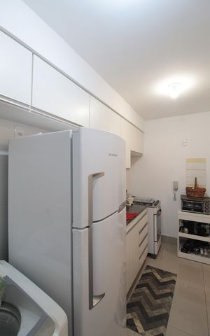 Apartamento à venda com 57m², 2 quartos e 1 vagaCozinha e Área de Serviço