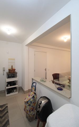 Apartamento à venda com 57m², 2 quartos e 1 vagaCozinha e Área de Serviço