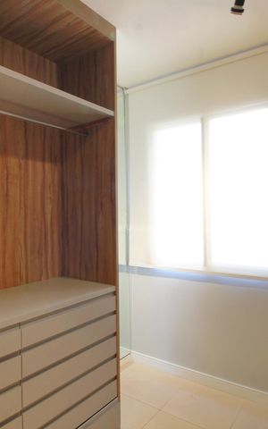 Apartamento à venda com 89m², 3 quartos e 2 vagasQuarto 2 / Closet