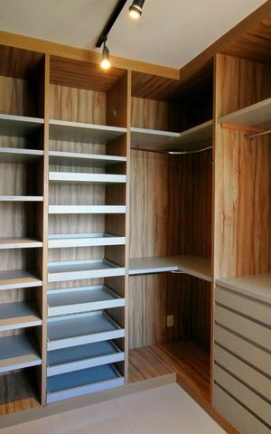 Apartamento à venda com 89m², 3 quartos e 2 vagasQuarto 2 / Closet
