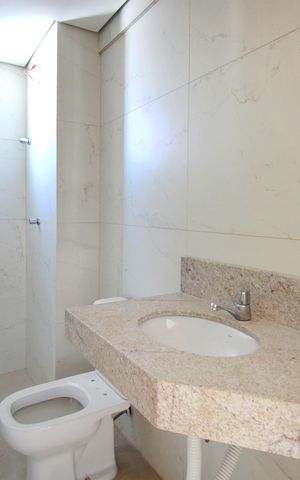Apartamento à venda com 71m², 3 quartos e 2 vagasBanheiro